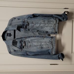 Just USA distressed Jean jacket